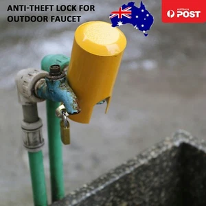 Tap Lock Outdoor Faucet Garden Tap Water Switch Valve Padlock Protect Anti-theft - Picture 1 of 8