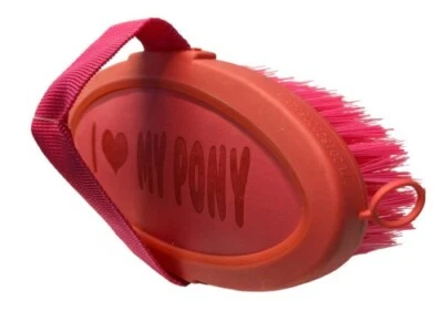 Showman I love My Pony Body Brush Assorted Colors - Image 1 of 2