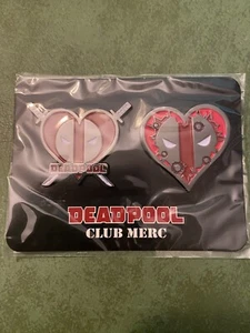 Lootcrate Deadpool Club Merc Pin set - Picture 1 of 4