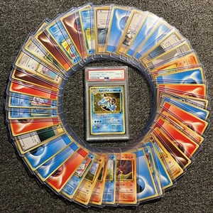 1999 Pokémon Japanese BLASTOISE #9 - PSA GRADED 10 Squrtile Deck 40 COMPLETE SET - Picture 1 of 18
