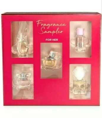 Macys Fragancia Set de Regalo 5 Piezas Perfume Mujer Azzaro Versace Donna Karan  Foto 1 de 4