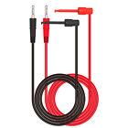 4Mm Banana Plug To Mini Grabber Test Hook Clip Test Lead Cable For Multimeter