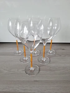 6 Stk. VEUVE CLICQUOT CHAMPAGNER GLÄSER•Edles StielGlas•NEU•Flöte/Flute•Original - Bild 1 von 3