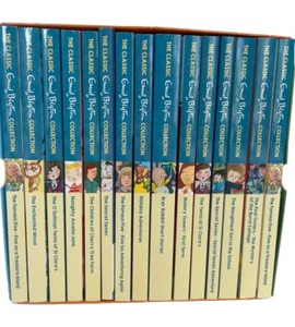 Enid Blyton Classic Book Set Collection 15 Books In Holder Paperback Bundle VGC - Picture 1 of 20