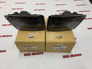 NISSAN FAIRLADY Z 300ZX Z32 Genuine Front Side Marker Corner Lamp RH LH Set OEM - Picture 1 of 12