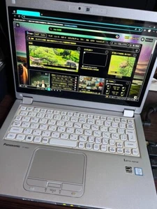 Panasonic Let's Note CF-MX5 8GB SSD 256GB Core i5-6300U Windows10pro From Japan - Picture 1 of 6
