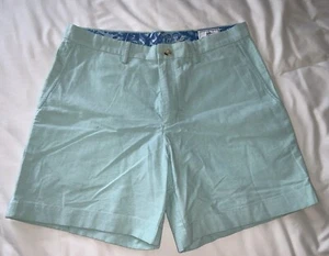 Southern Tide Shorts Size 34 Chino Classic Fit Mint Aqua Green Flat Front men - Picture 1 of 4