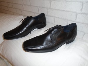 NEXT Upper Leather Lace Up Casual Shoes 