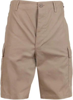 Pantalones Cortos Carga Ligeros Ripstop BDU Verano Algodón Militar Camuflaje Hombres Uniforme Foto 1 de 2