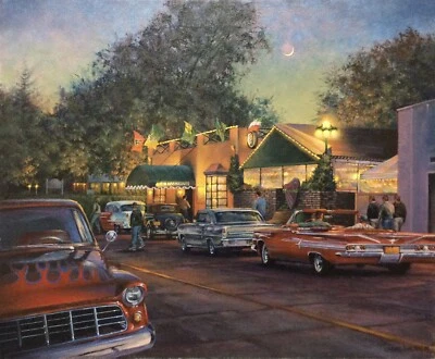 CB C. B. Hannegan’s, Los Gatos, Ca. Fine Art Prints By artist Chris Walsh