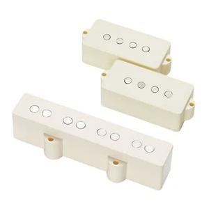 EMG GZR-PJ Geezer Butler Signature 4-String P/J Bass Pickup Set, Ivory - Picture 1 of 2