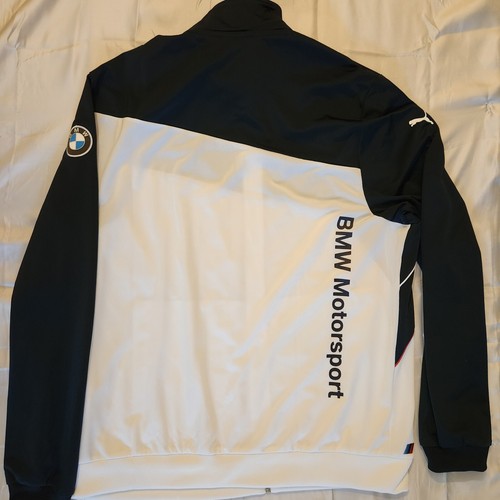 Puma X BMW Jacket Mens XXL M Series Motor Sports Racing Drift F1 Full