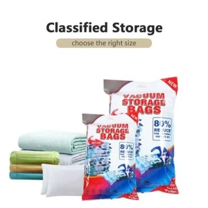 Compression Storage Bags for Comforters and Blankets, Vacuum Sealer Bags - Picture 1 of 4