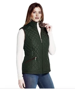 Wetterfeste Damen Weste mit Kunstfell gefüttert verschiedene - Bild 1 von 16