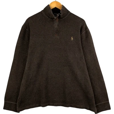 Used Ralph Lauren POLO RALPH LAUREN half-zip sweatshirt men's size XL - Image 1 of 4