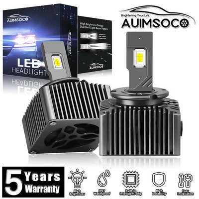 For Audi SQ5 2021 2023 2024 Sport Utility 4-Door 3.0L LED Headlight White Bulbs - Image 1 of 4