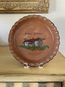 Plato de pastel de cerámica Cornelison Bybee Kentucky limitado numerado 149/500 1996 RARO - Imagen 1 de 15