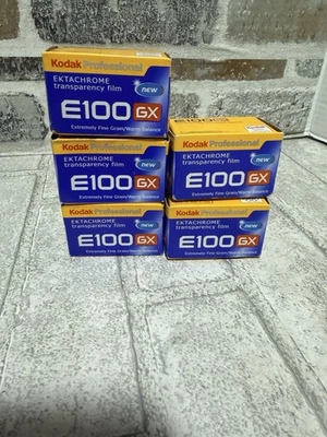 5 Kodak Professional Ektachrome Transparency Film E100 GX 135-36 Exp. 2005 - Image 1 of 4