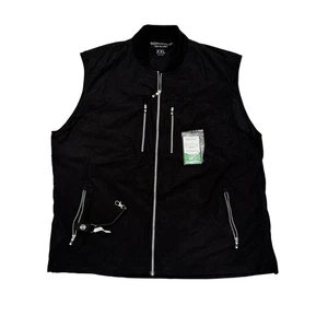 Chaleco SCOTTeVEST The 101 Negro Bolsillos con Cremallera Cremallera Completa Para Hombres XXL Utilidad de Viaje - Imagen 1 de 9