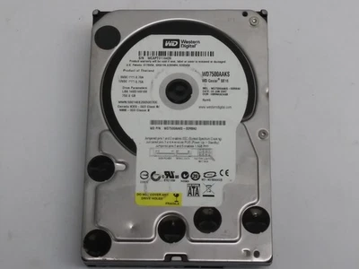Western Digital WD Caviale SE16 WD7500AAKS 750GB 3.5 " SATA II Desktop Hard - Immagine 1 di 3