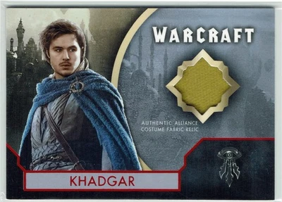 Warcraft Movie 2016 Topps Costume Fabric Relic Card RED PARALLEL Khadgar #20/25 - Image 1 of 4