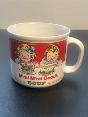 Caneca de sopa vintage 1989 Campbells tigela - Westwood International - Imagem 1 de 4