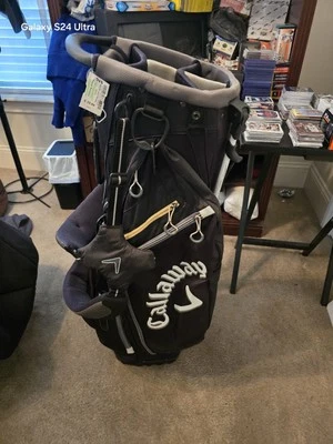 NEW Callaway V HL5 Golf  Fairway+ Plus Stand Bag 5-Way - Black - Image 1 of 4