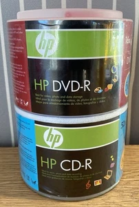 Neuf dans son emballage HP 50/50 Combo Pack 50pk 52x CD-R et 50pk 16x DVD-R SCELLÉ EN USINE NEUF - Photo 1/7