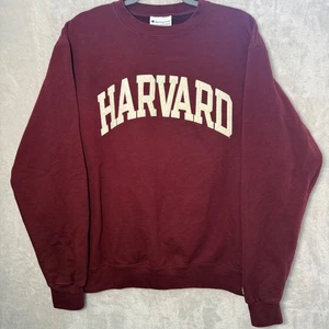Vintage Champion Harvard Sweatshirt mit Rundhalsausschnitt Herren Größe M weinrot College College - Bild 1 von 6