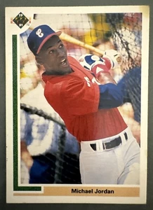 1991 Upper Deck #SP1 Michael Jordan Baseball Rookie Card RC Chicago White Sox - Foto 1 di 5