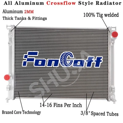 3 Row Radiator fit 2009-2020 Dodge Charger Challenger/Chrysler 300 3.5 3.6L 5.7L Foto 1 de 4