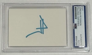 Jordan Peterson signed Cut Auto PSA Authentic Autogramm Psychologe und Autor - Bild 1 von 3