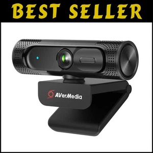 Full-HD Webcam with 360° Swivel & Adjustable 95° Field of View - Plug & Play - Bild 1 von 12