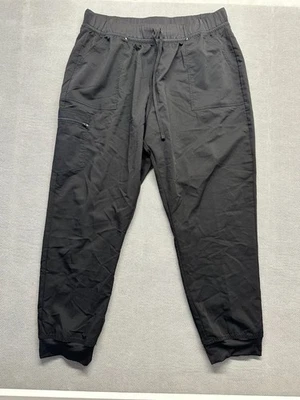 Pantalones Médicos Uniforme Negro Para Mujer Scrubstar Talla 2XL CINTURA ELÁSTICA Foto 1 de 4