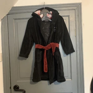 Harry Potter Belted Hooded Robe Dressing Gown - size 5-6 years - Picture 1 of 7
