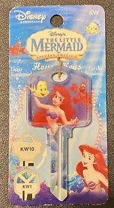 Vintage Disney's LITTLE MERMAID SPECIAL EDITION House KEY BLANK New and Carded - Picture 1 of 4