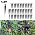 100x Drip Irrigation Hose Holders Fixed Stand for Micro Drip System Tubing