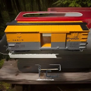 LGB 4067 D 01 DENVER & RIO GRANDE WESTERN VAGÓN DE CARGA - ESCALA G - Imagen 1 de 23