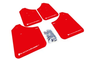Rally Armor UR Red Mud Flap w/ White Logo for Subaru 2002-2007 WRX STI RS - Picture 1 of 4