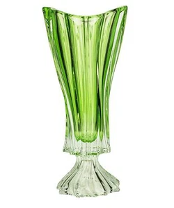 Jarrón de cristal Aurum AU52042, 16 pulgadas verde plantica, regalo de boda - Imagen 1 de 2