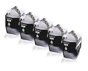 5er Black Spar Set kompatibel mit Brother LC3219XL MFC-J5335DW - Imagen 1 de 5