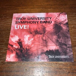 TROY UNIVERSITY SYMPHONY BAND LIVE! - CD - 12 Tracks - Alabama - Troy State New - Picture 1 of 9