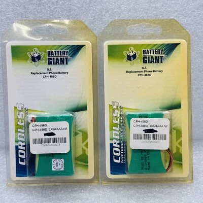 2x NEW Rechargeable Phone Battery for Empire CPH-488D GE - Image 1 of 2