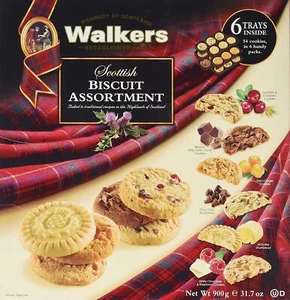Walkers Shortbread Scottish Biscuit Assortment, 900g Box - Picture 1 of 9