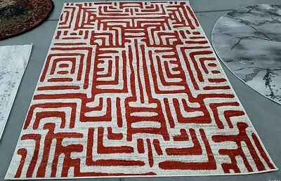 IVORY TERRACOTTA 5 英尺 - 1 英寸 x 7 英尺 - 6 英寸背着色地毯降价 1172771158 AMS106B-5 — 第 1/4 张图片