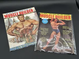 VINTAGE (2) - Muscle Builder Bodybuilding Magazines - 12/1960 . 5/1958 - Picture 1 of 24