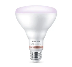 Philips Color and Tunable White BR30 LED 65-Watt Equivalent Dimmable Smart Wi-Fi - Picture 1 of 3