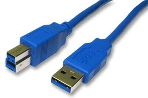 PRO SIGNAL - USB 3.0 A mannelijk naar B mannelijk kabel, 3m blauw - Afbeelding 1 van 1