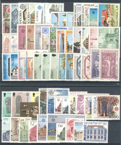 1978 EUROPA CEPT complete year set MNH Cover