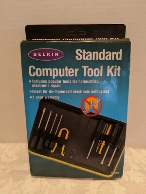 Belkin Standard Computer Tool Kit 10 Piece NEW - Image 1 of 4